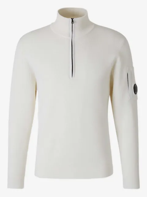 C.P. Company roll neck zip sweatshirt