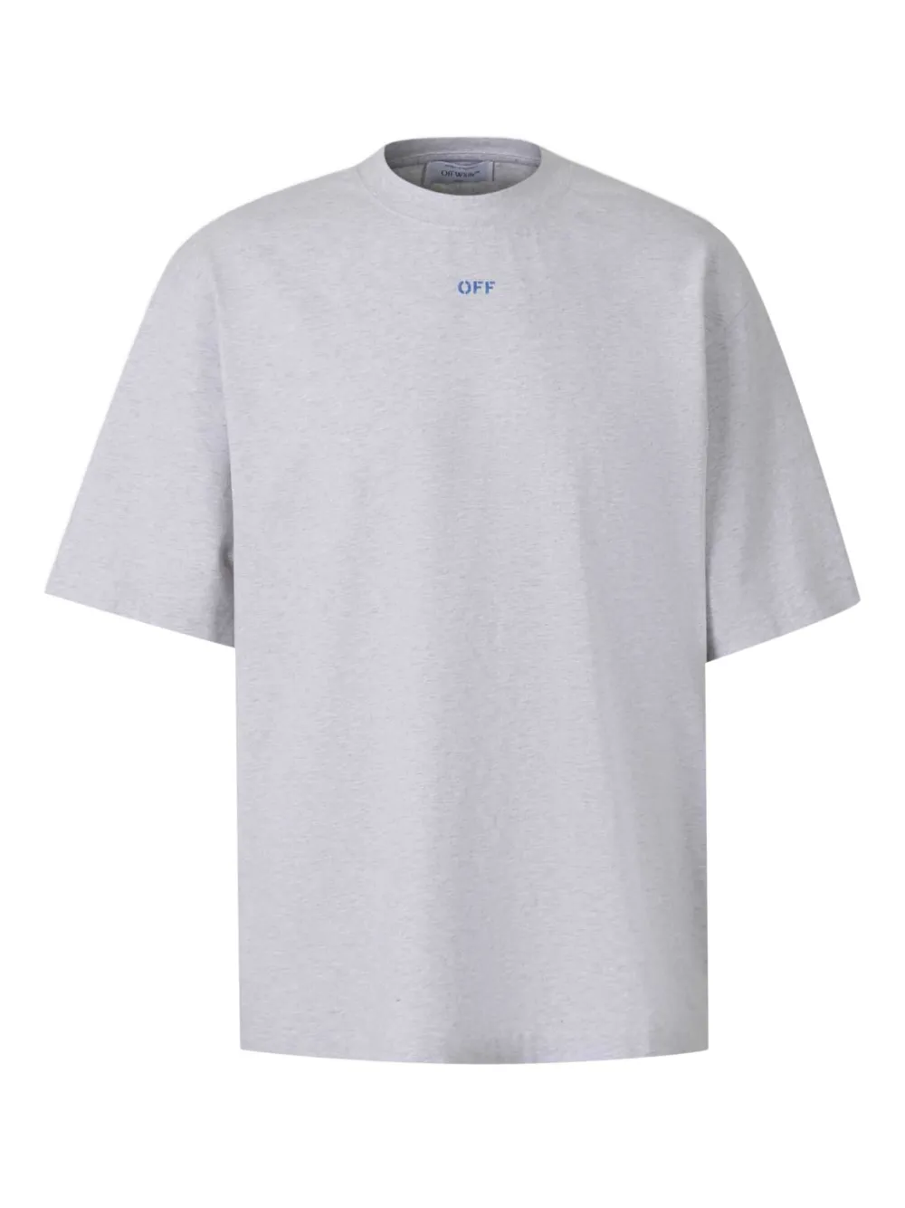 Off-White playera con cuello redondo y logo | gris | Image 1