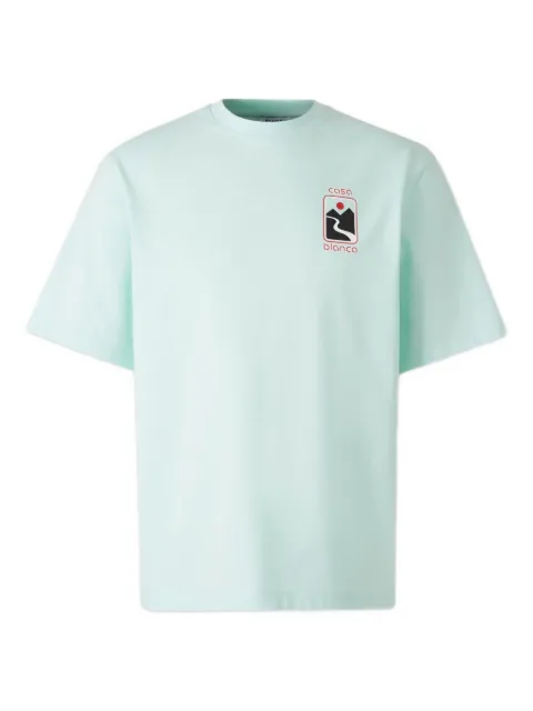 Casablanca printed short-sleeve T-shirt