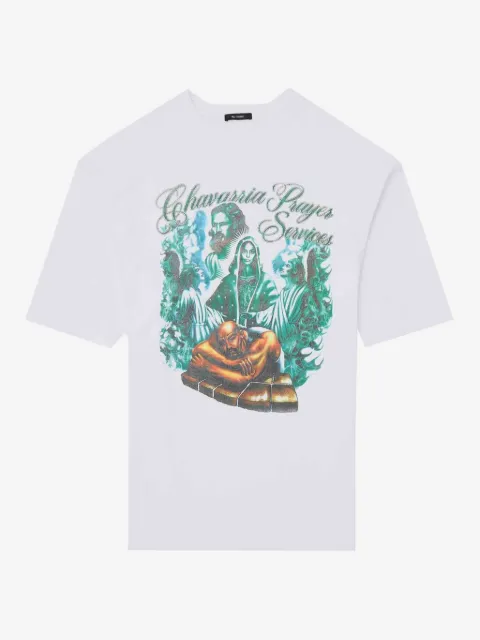 Willy Chavarria printed round-neck T-shirt