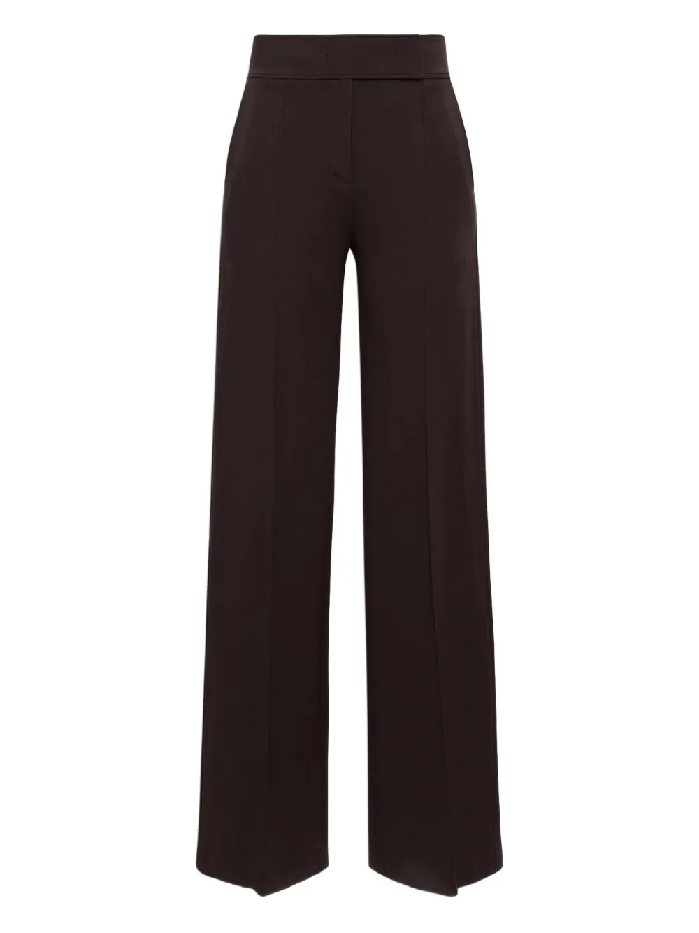 Dorothee Schumacher pleated flared trousers | Brown | Image 1