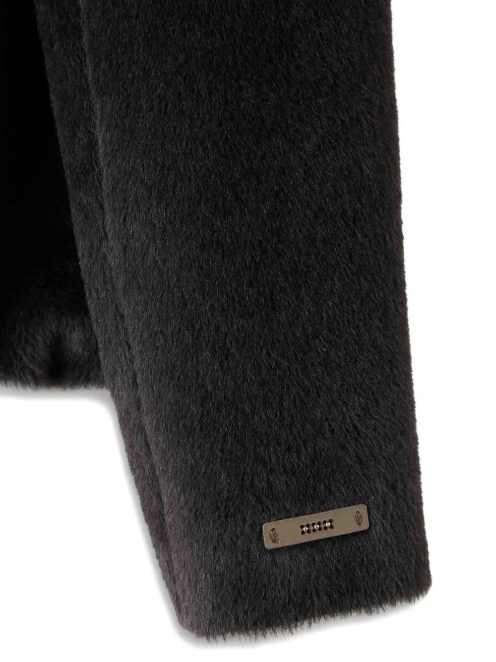 Peserico Button Jacket In Black