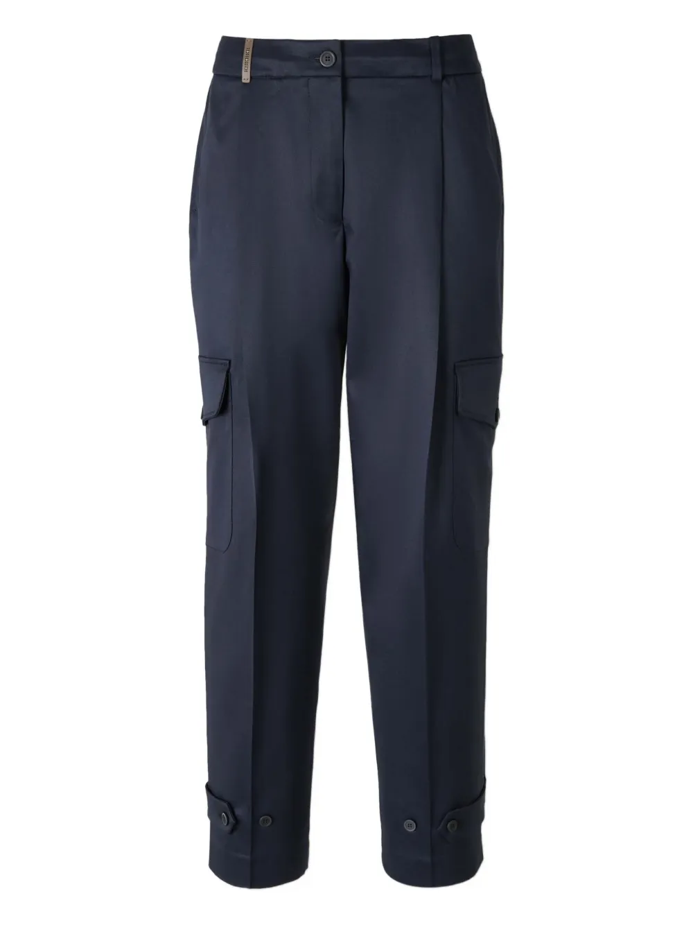 Peserico flap-pocket trousers | Blue | Image 1
