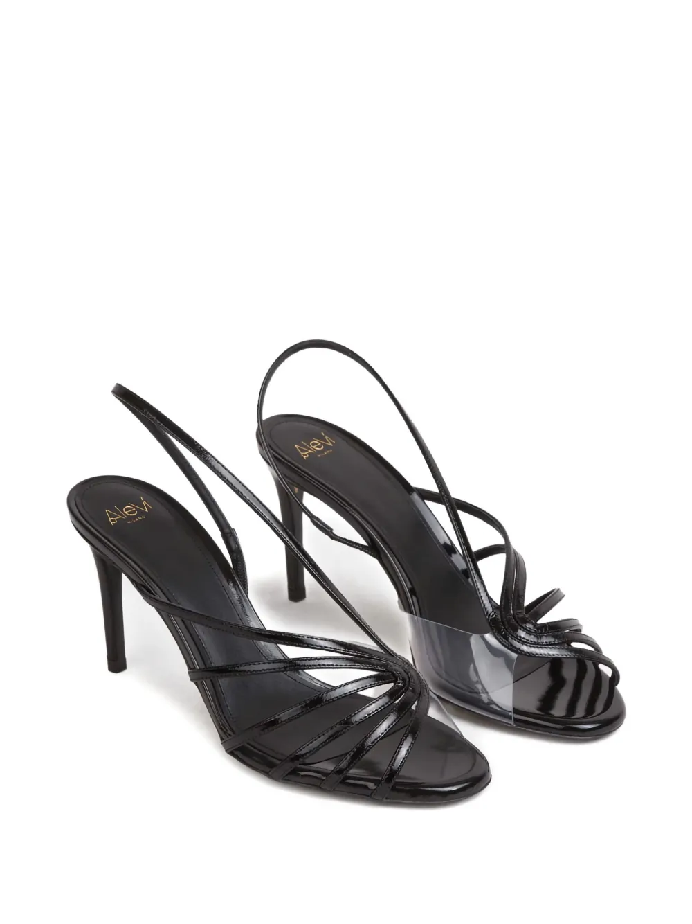 Alevì 80 mm Star sandalen Zwart