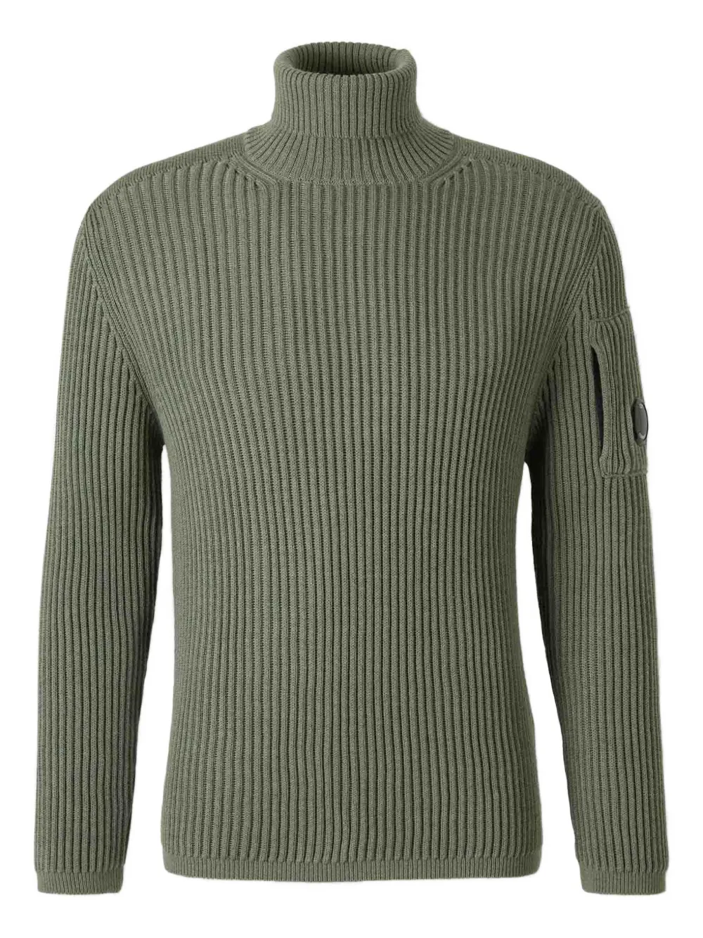 C.p. Company Turtleneck Sweater In Green