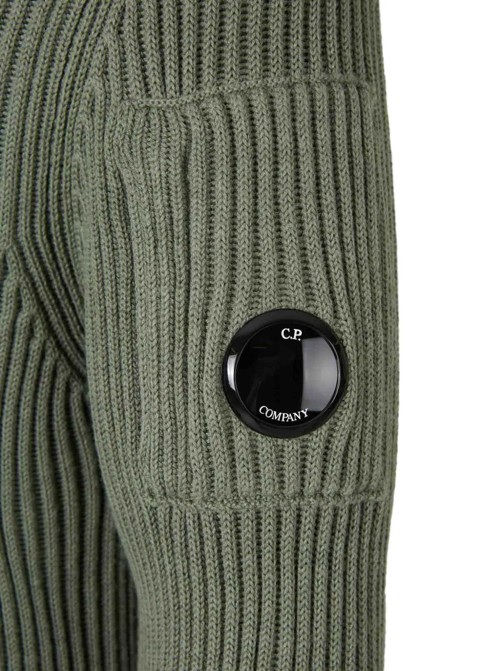 C.p. Company Turtleneck Sweater In Green