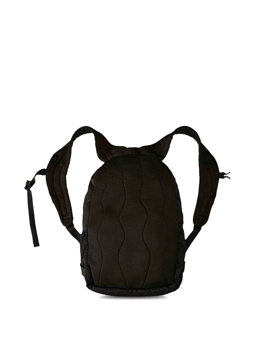 C.p. Company Lens-detail Top-handle Backpack In Black