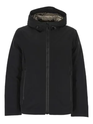 FFFPOSTALSERVICE Storm cut-out Hooded Jacket | Black | FARFETCH