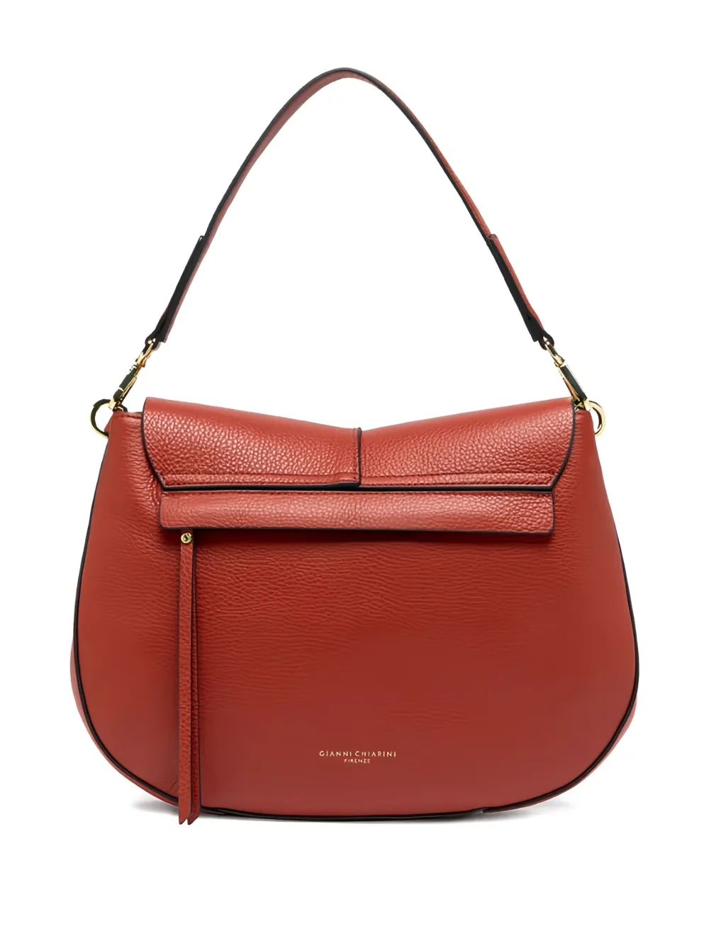 GIANNI CHIARINI Helena Round tote bag - Oranje
