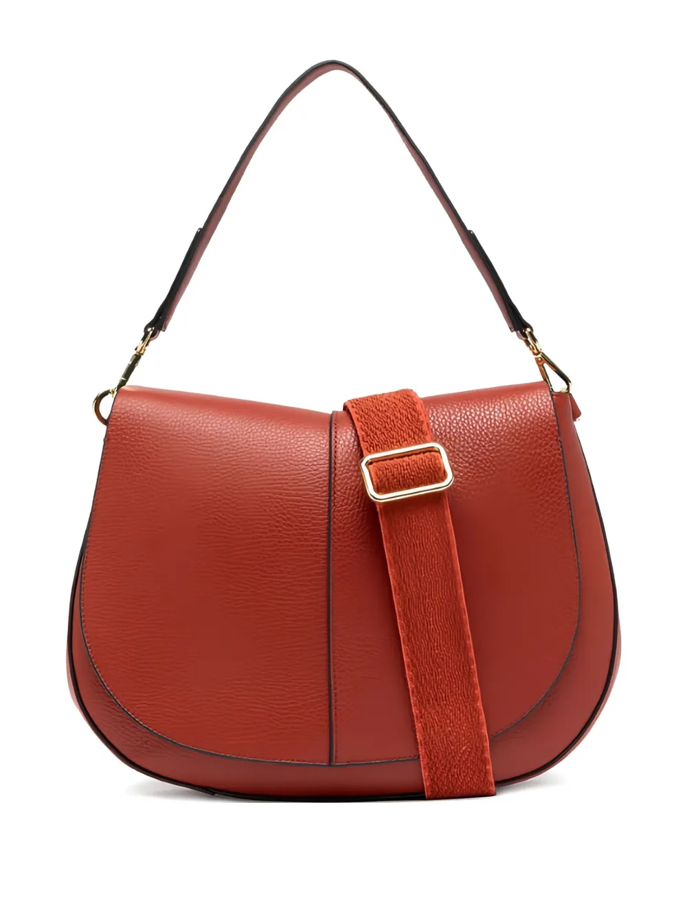 GIANNI CHIARINI Helena Round tote bag – Orange