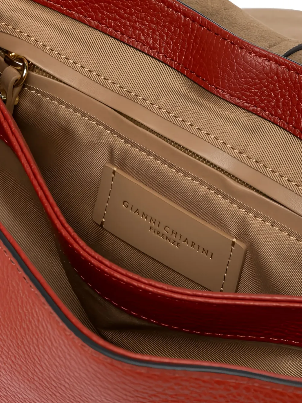 GIANNI CHIARINI Helena ronde shopper Oranje