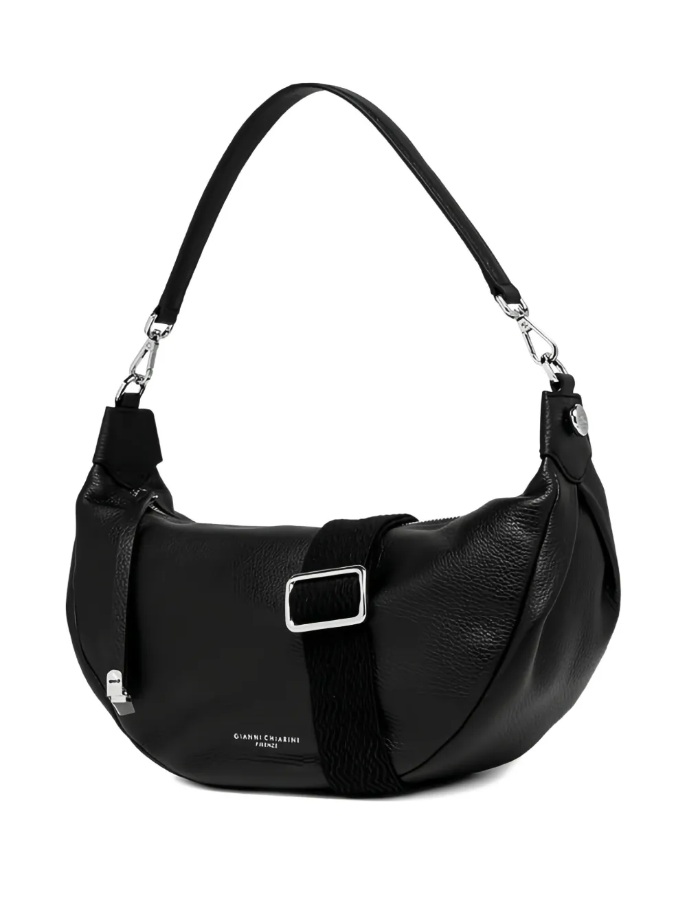 Gianni Chiarini Aisha Shoulder Bag In Black