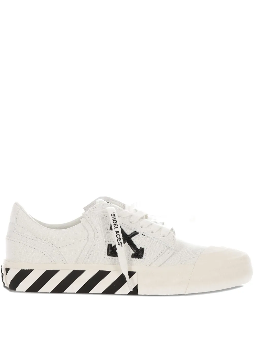 Off-White arrow-stripe sneakers | White | Image 1