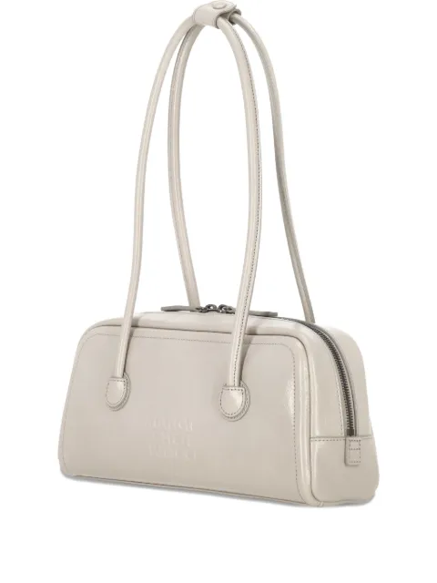 Marge Sherwood embossed-logo leather shoulder bag