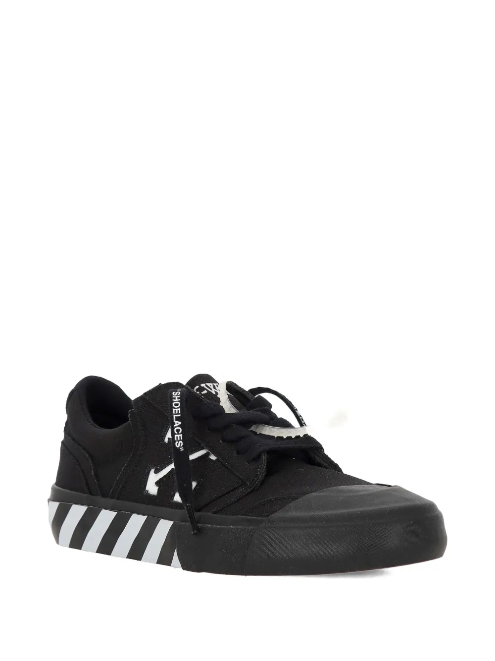 Off-White arrow-logo cotton sneakers | Low-Tops | Image 2