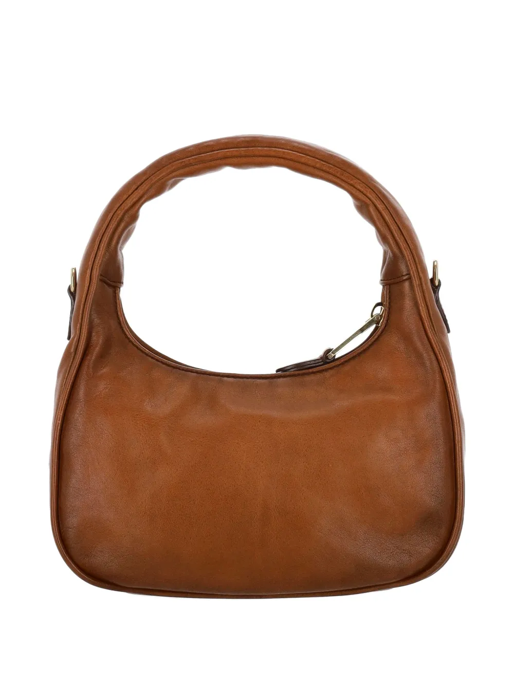 Miu Miu Hobo Wander leren shopper - Bruin