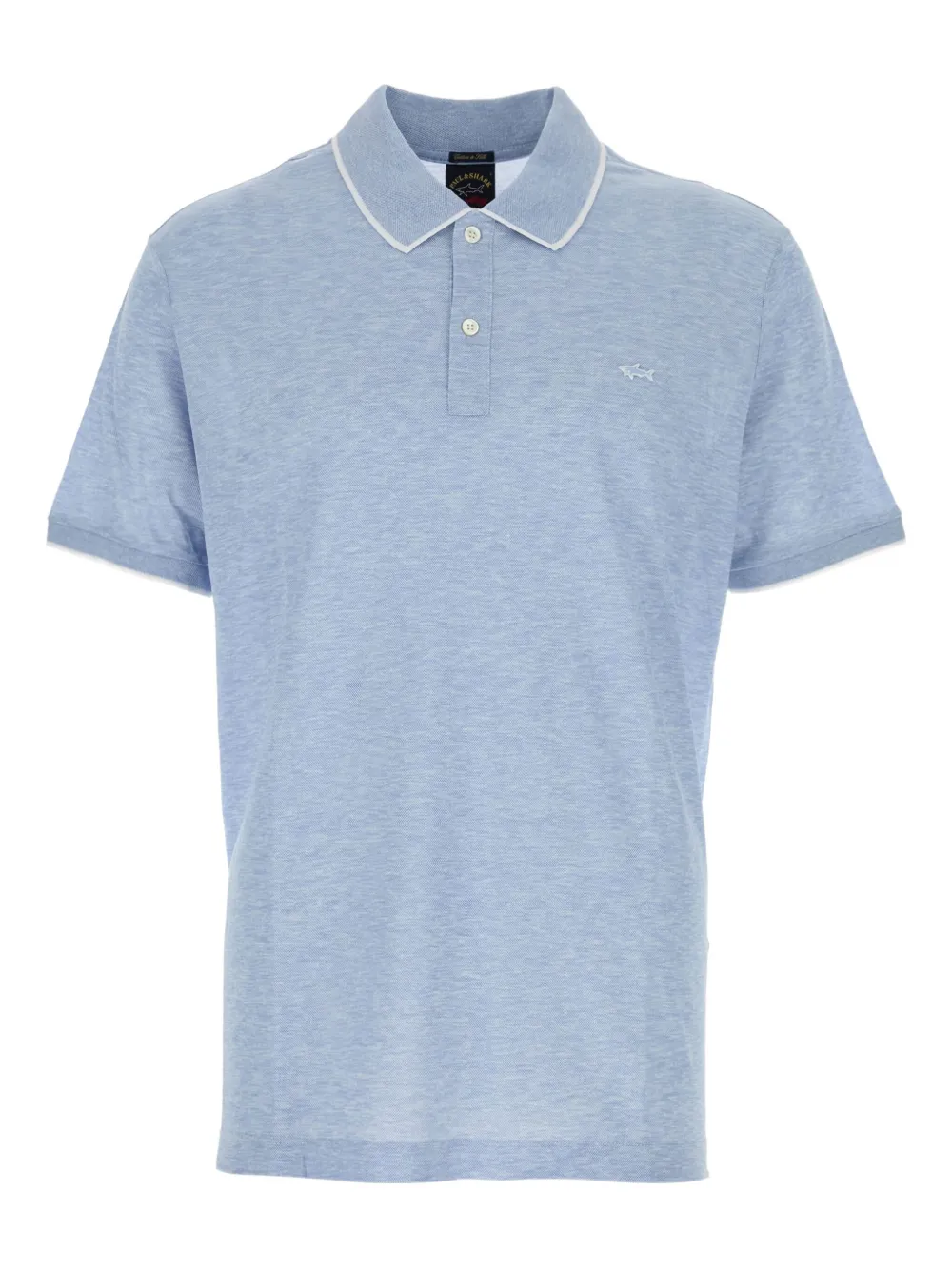 Paul & Shark logo-detail polo shirt | Blue | Image 1