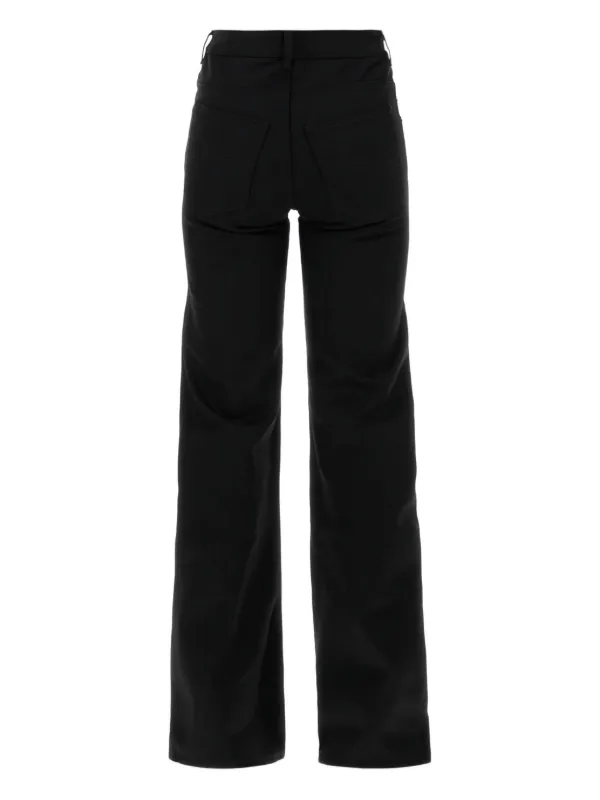 BALENCIAGA ブラック ストレートデニム Balenciaga カーブウエスト ジーンズ | ブラック | FARFETCH JP