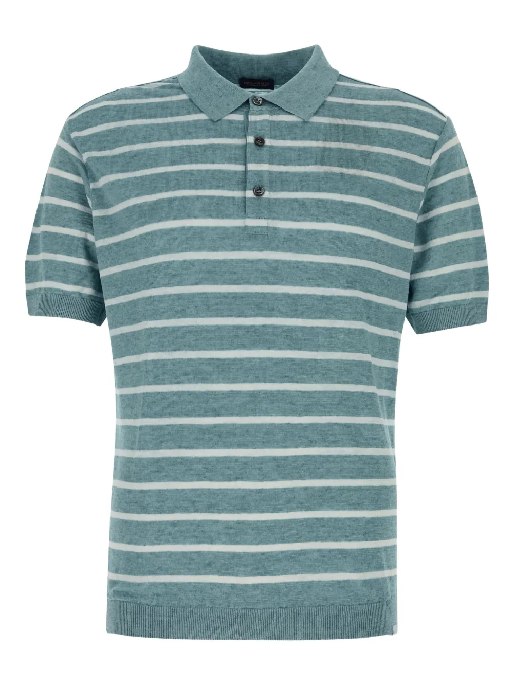 Paul & Shark striped-detail polo shirt | Blue | Image 1