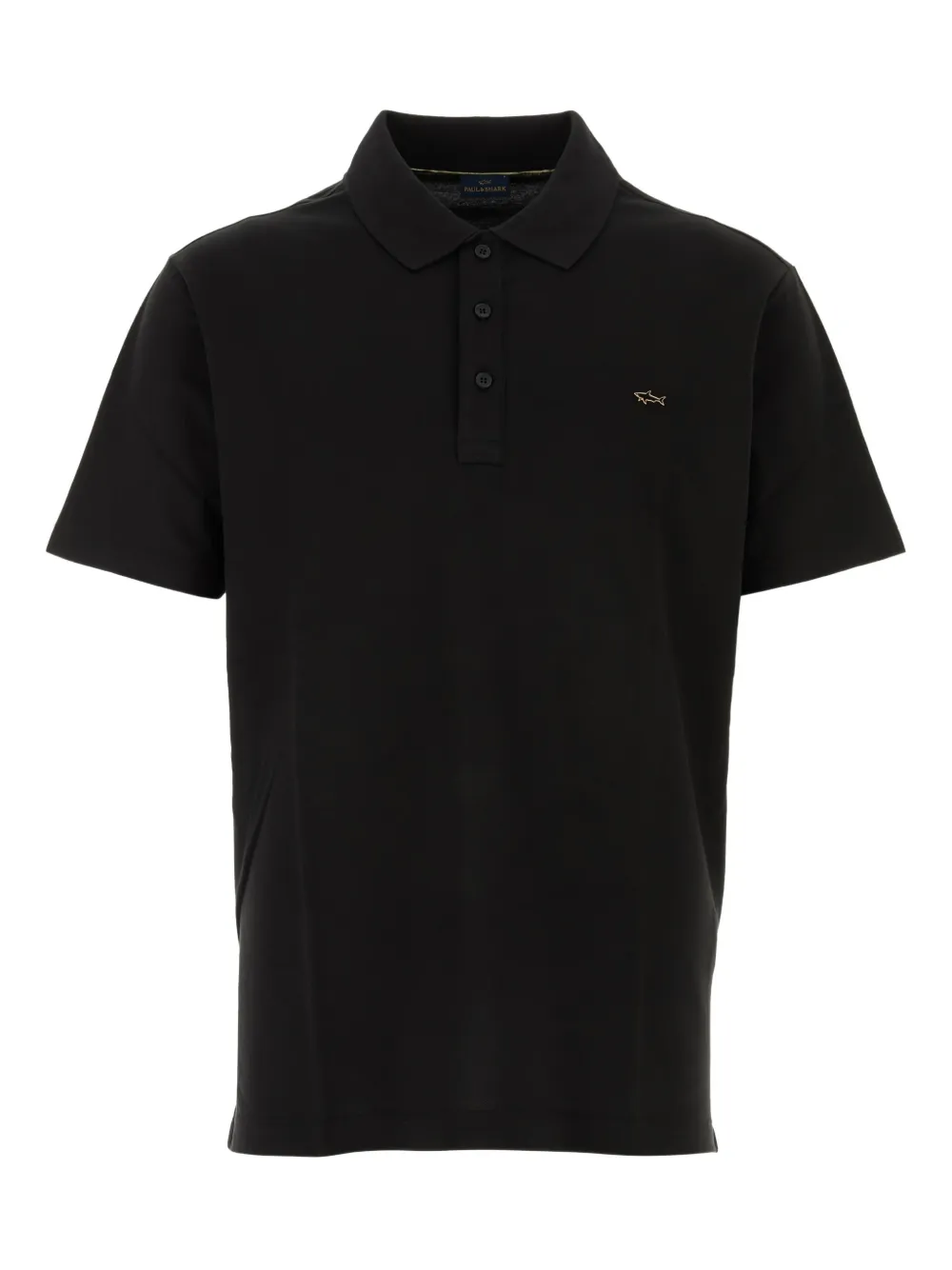 Paul & Shark short-sleeve polo shirt | Black | Image 1