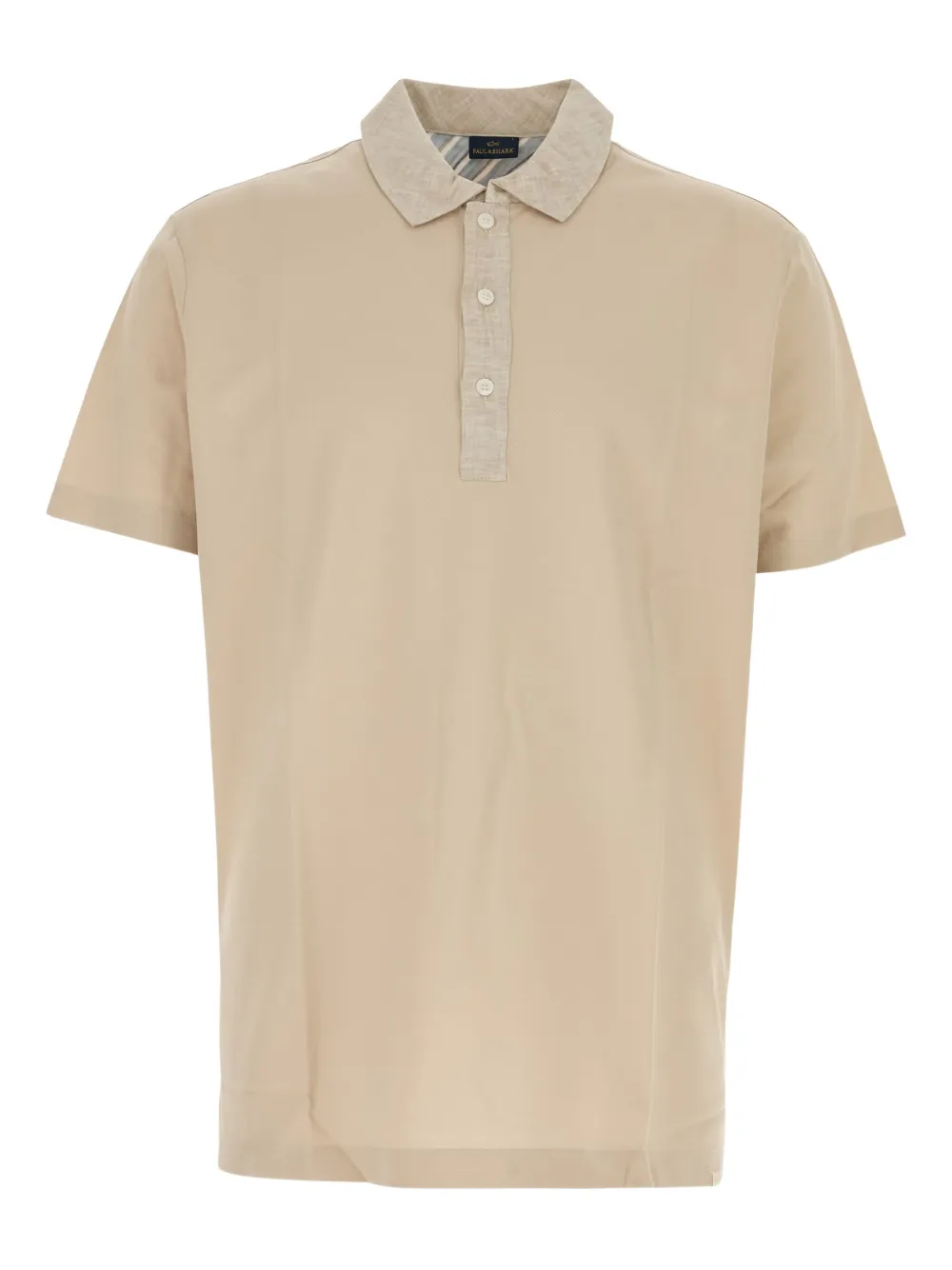 Paul & Shark buttoned polo shirt | Neutrals | Image 1