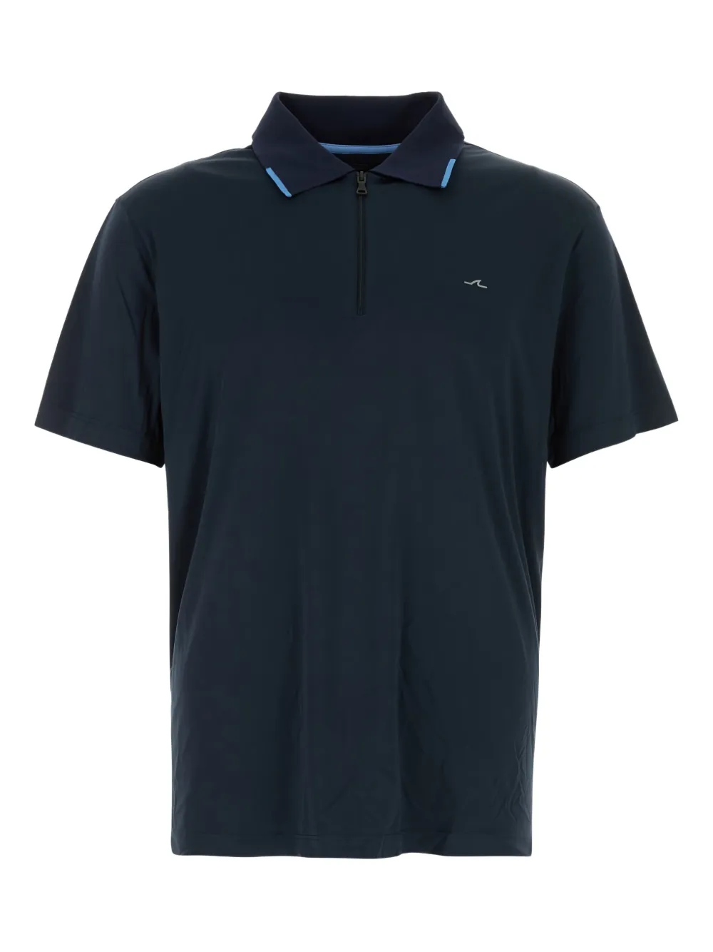 Paul & Shark zip polo shirt | Blue | Image 1