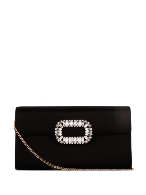 Roger Vivier pochette Pilgrim Choc