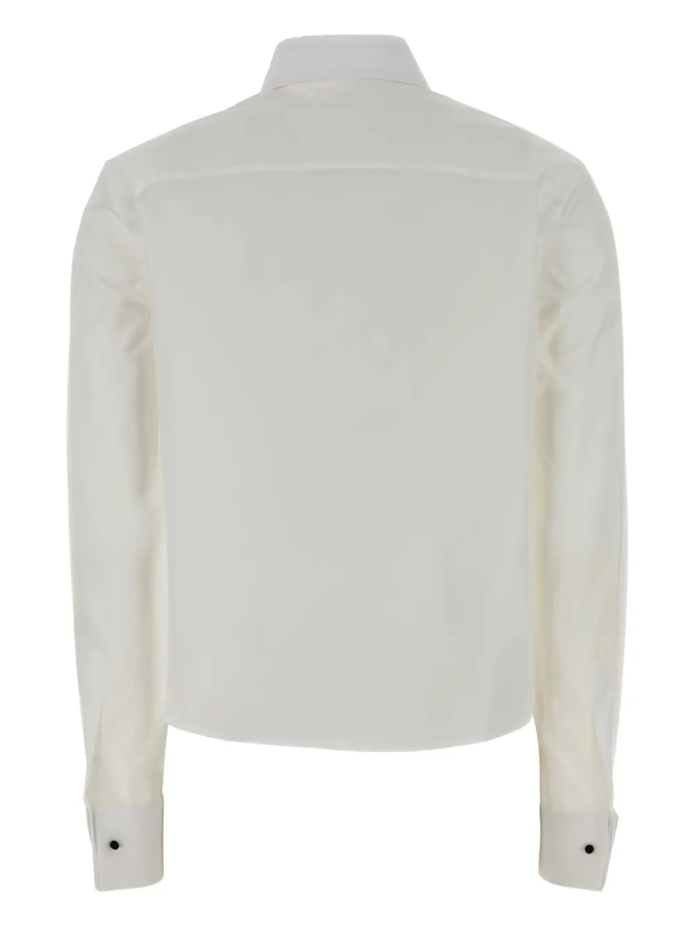 Ermanno Scervino Buttoned Cotton Shirt In White