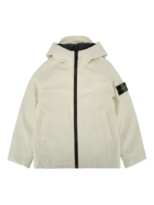 Stone Island Junior フーデッド パデッドジャケット | ニュートラル
