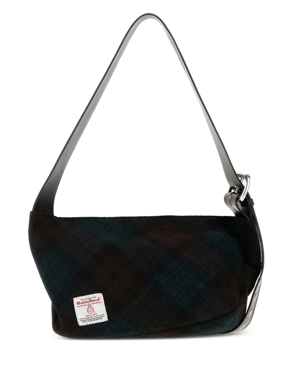 Vivienne Westwood small Maxime check-pattern crossbody | Green | Image 1