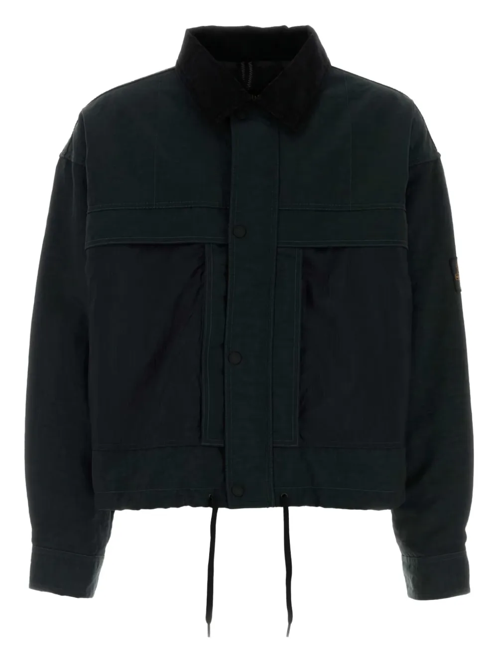 Refrigiwear Tobias corduroy-collar jacket | Black | Image 1