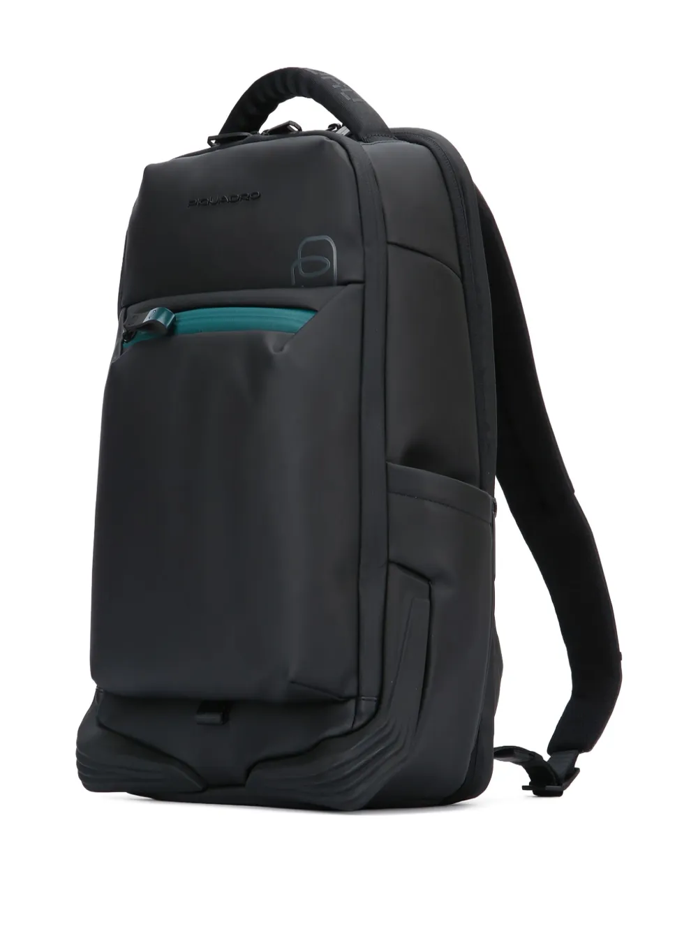 Piquadro Versatile Backpack Featuring Multiple Pockets In Black
