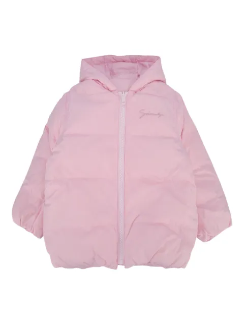 Givenchy Kids logo hooded jacket