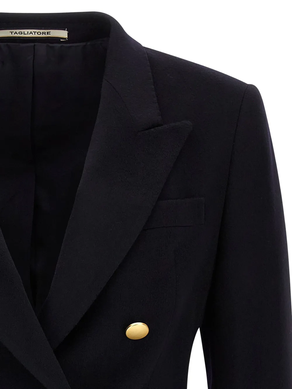 Tagliatore Double-breasted Tailored Blazer In Blue