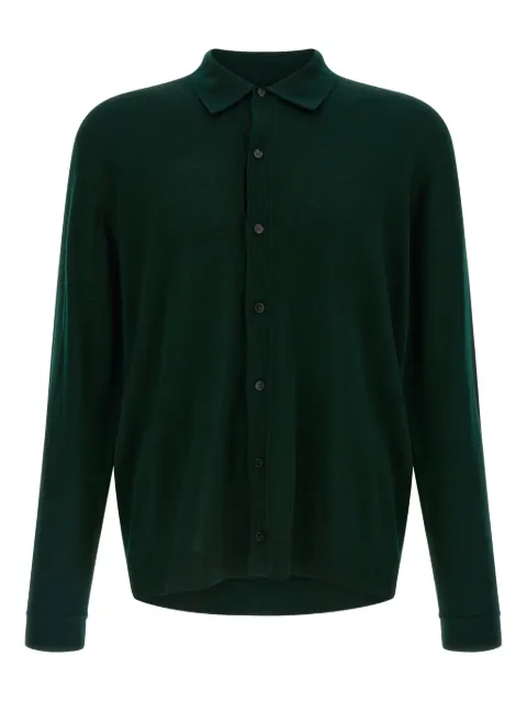 Roberto Collina shirt-collar button cardigan