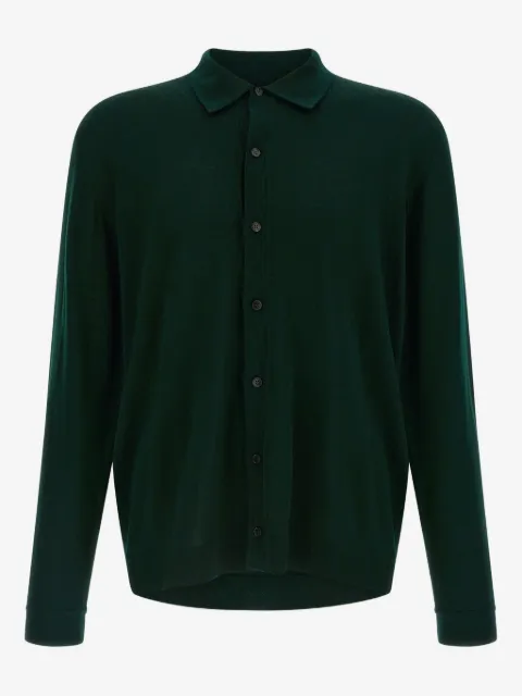 Roberto Collina shirt-collar button cardigan