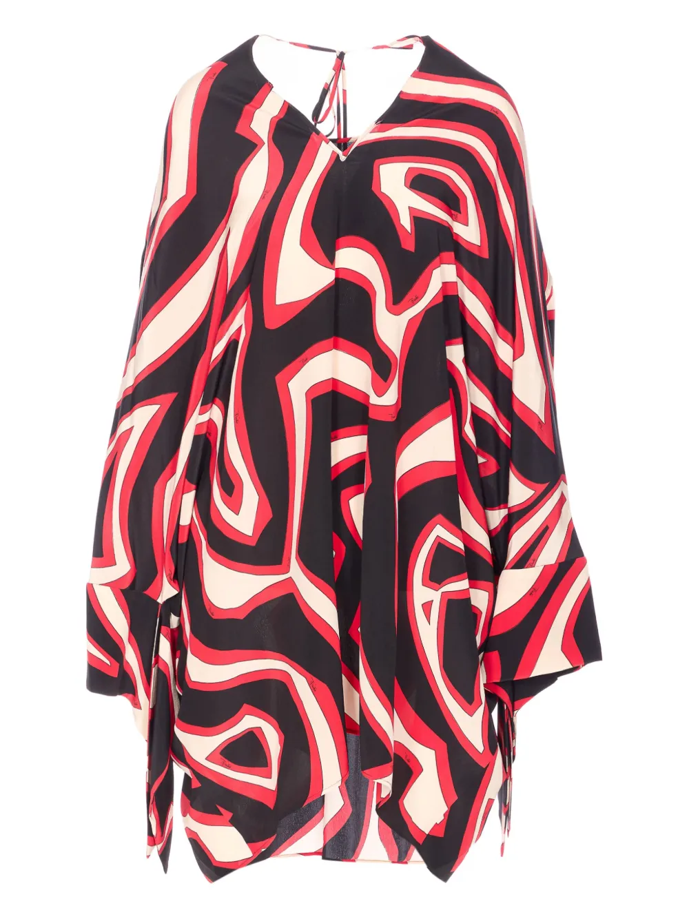PUCCI haut à imprimé géométrique | noir | Image 1