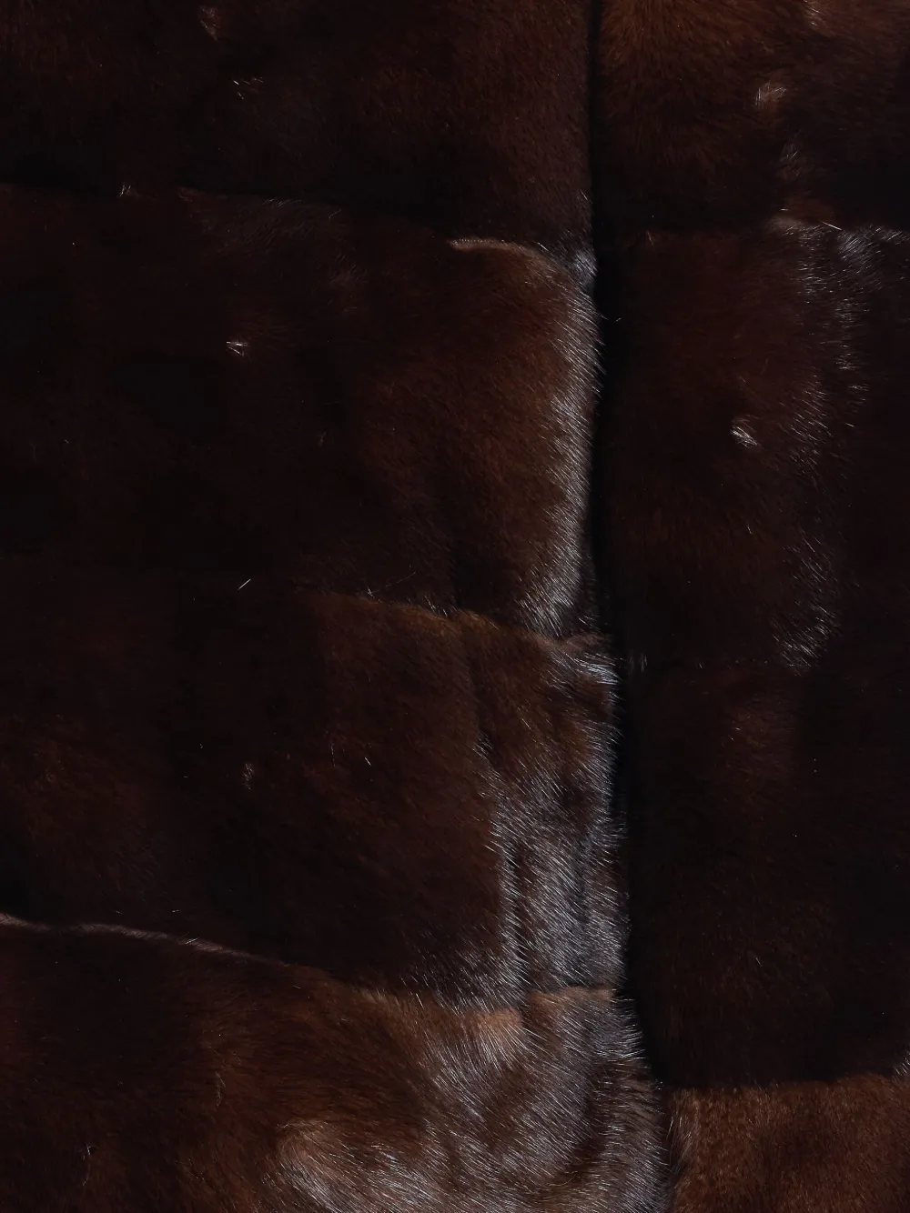 Yves Salomon Hooded Quilted Jacket Fur Detail In Brown