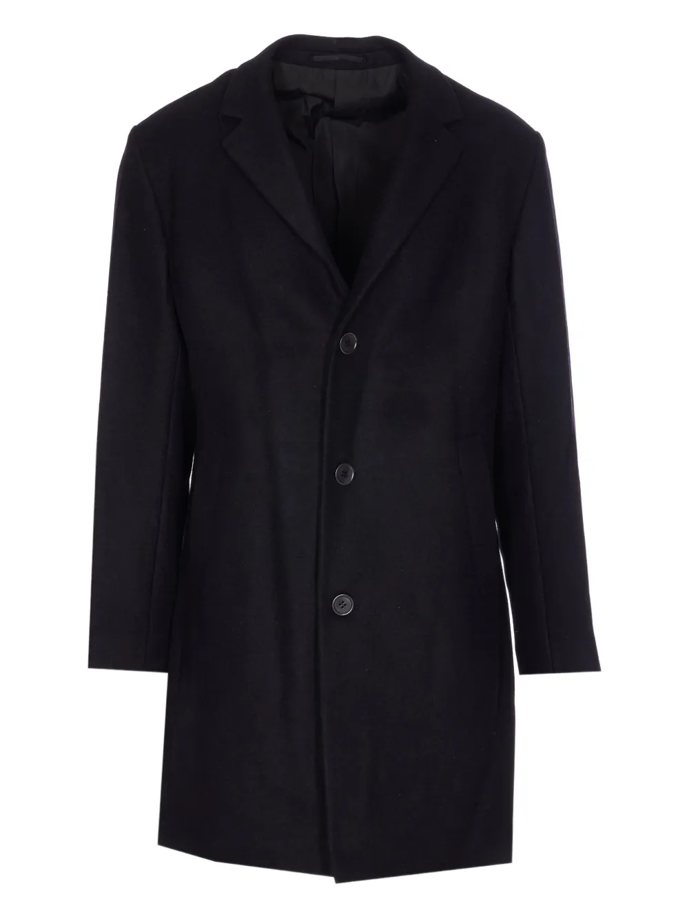 NN07 Austin button-closure coat | Black | Image 1