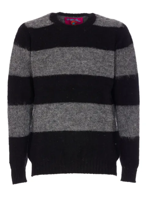 Howlin' striped crew-neck sweater