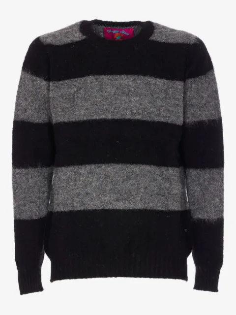 Howlin' striped-pattern sweater