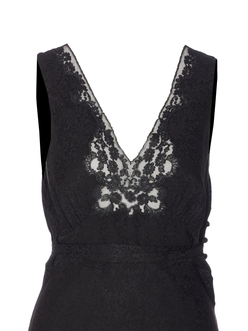 Chloé Jurk met kant Zwart