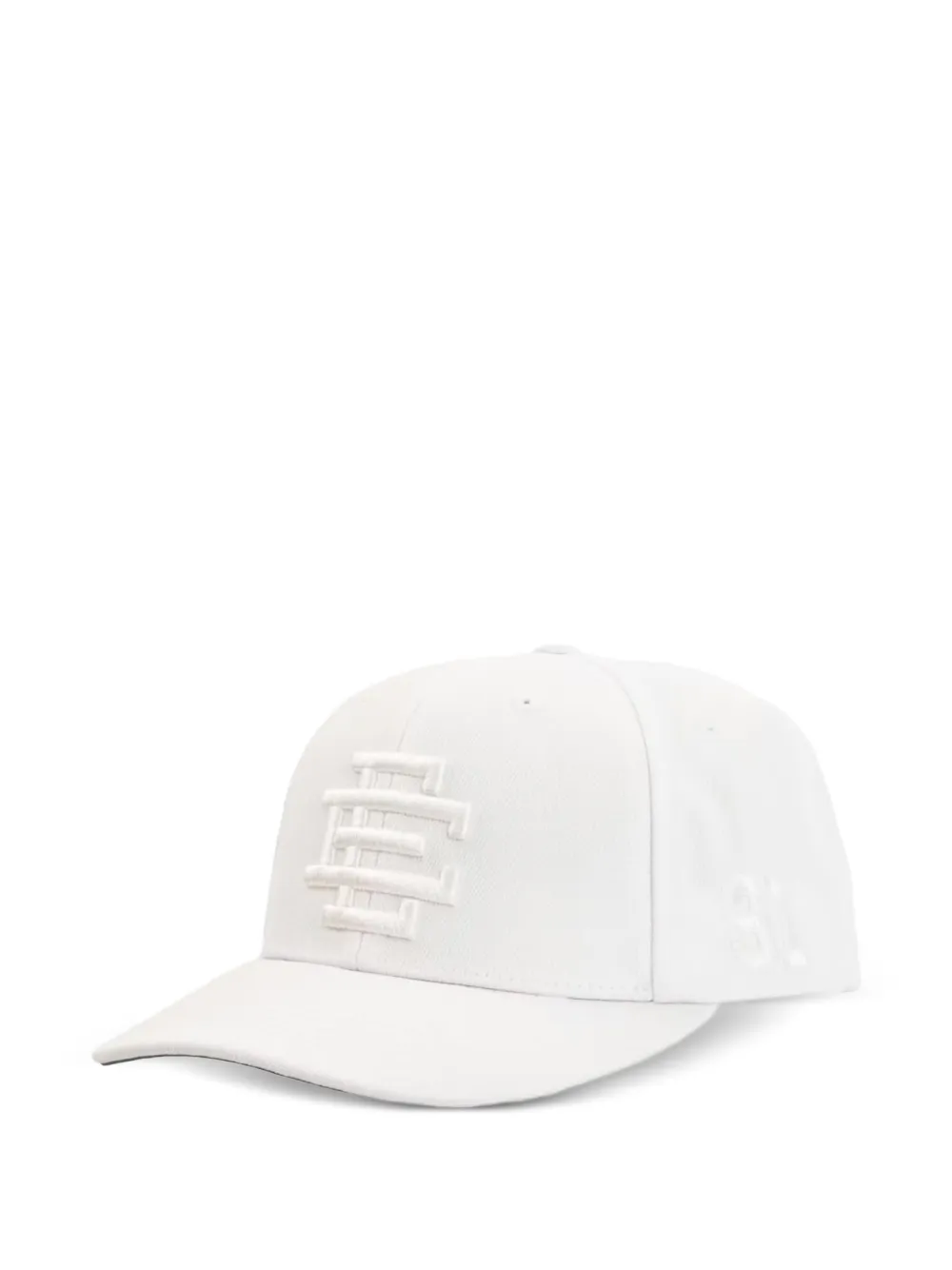 ERIC EMANUEL Pet met geborduurd logo - Wit