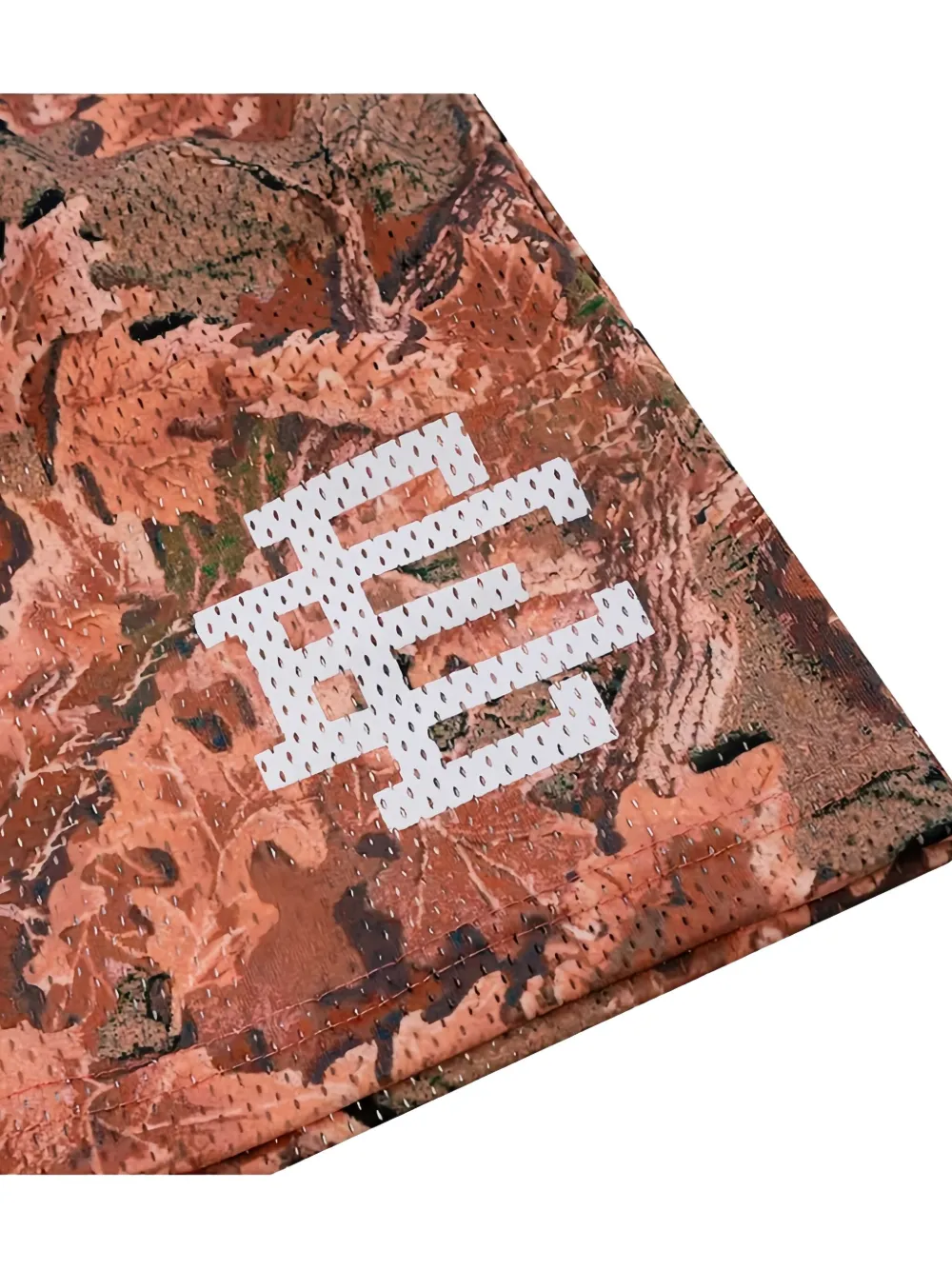 Eric Emanuel Ee Leafy Camo Shorts In Brown