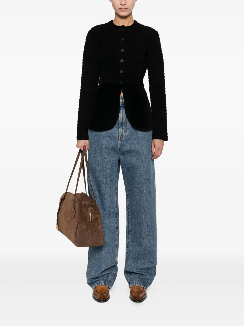 Emporio Armani chamarra con botones | Chamarras ajustadas | Image 2