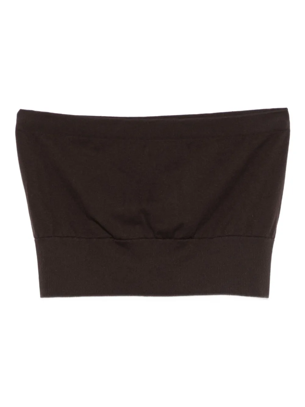 Wolford Top senza spalline - Marrone