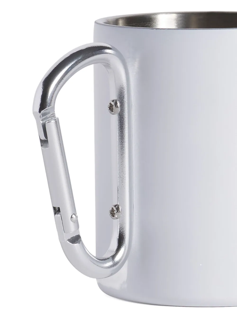 Café Kitsuné Stainless Steel Mug In White
