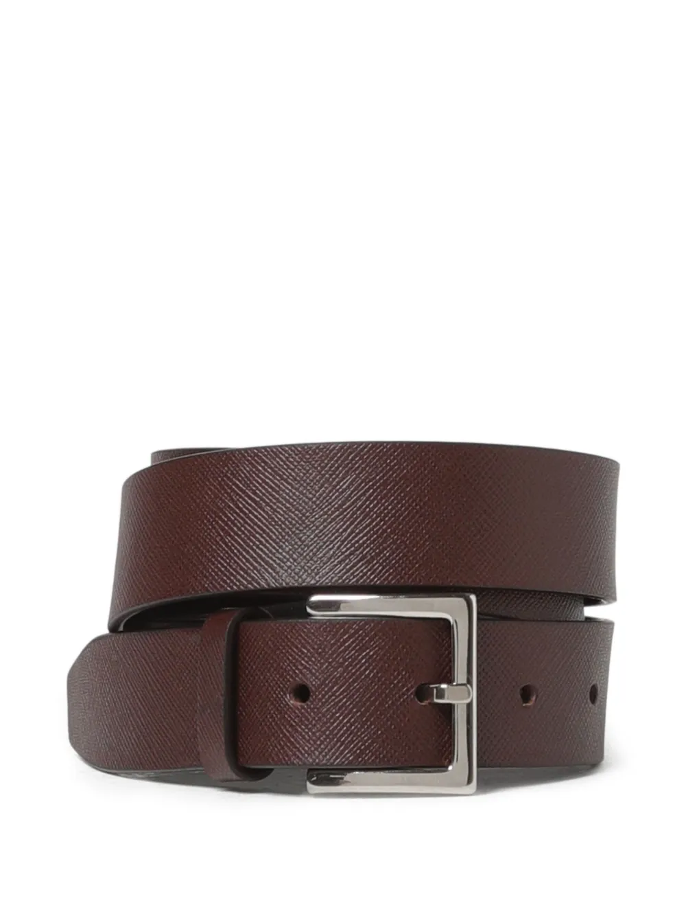Orciani cinturón Saffiano Basic | marrón | Image 1