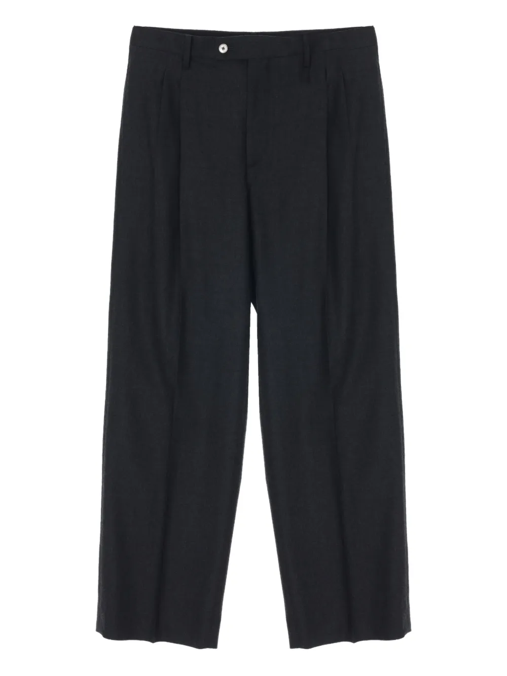 Auralee two-tuck super light wool slacks | Grey | Image 1