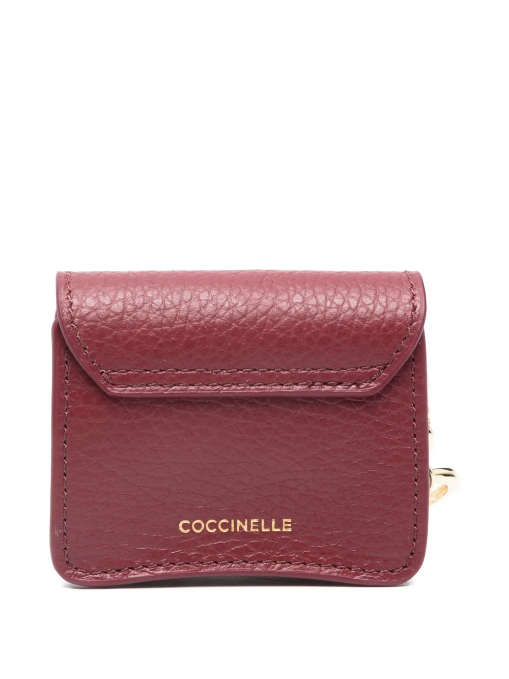 Coccinelle flap-closure cardholder - Rood